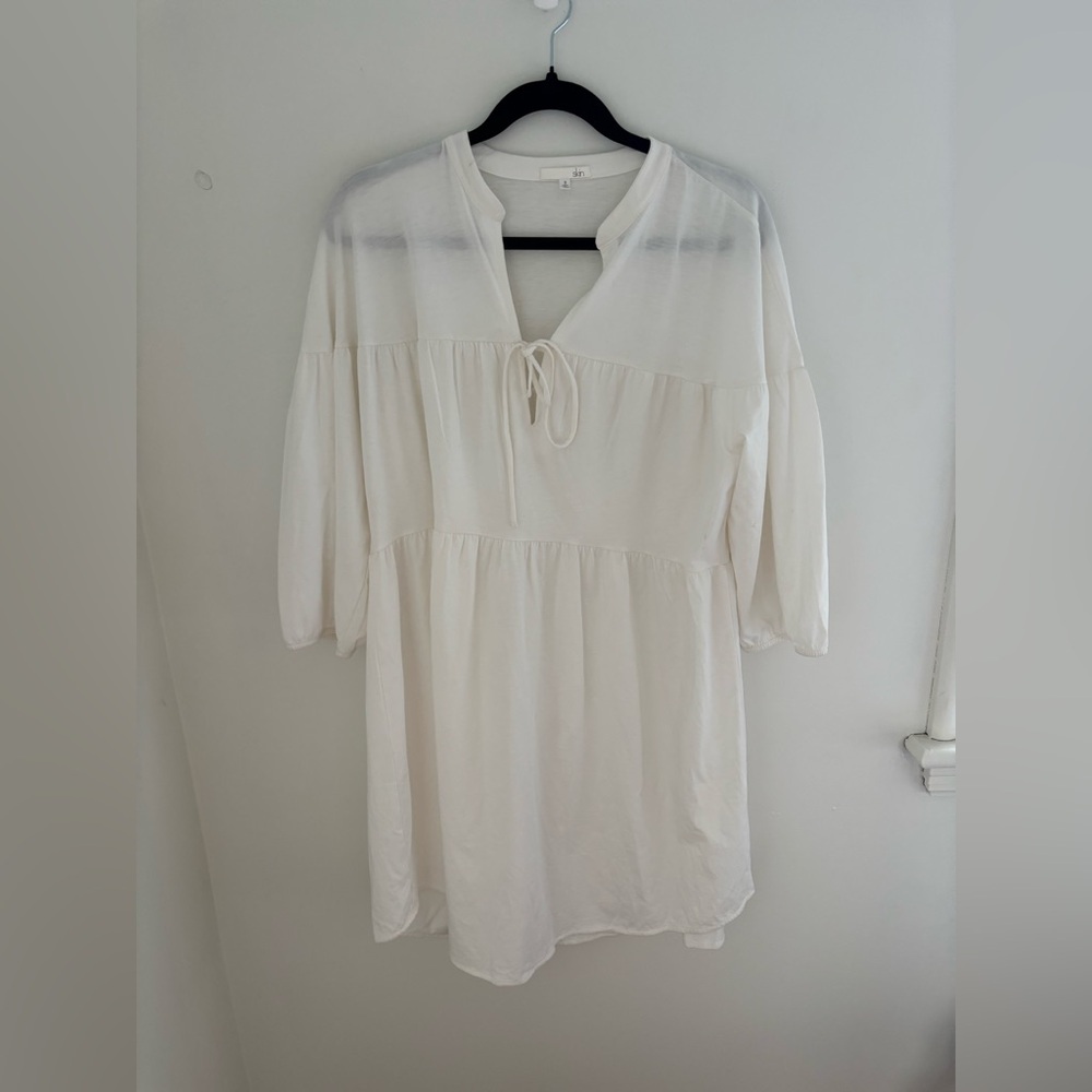 Skin Octavia Short Caftan Dress NWOT - Picture 9 of 12
